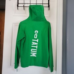 Fanatics JAYSON TATUM No. 0 BOSTON CELTICS Hooded Sweatshirt Green NBA